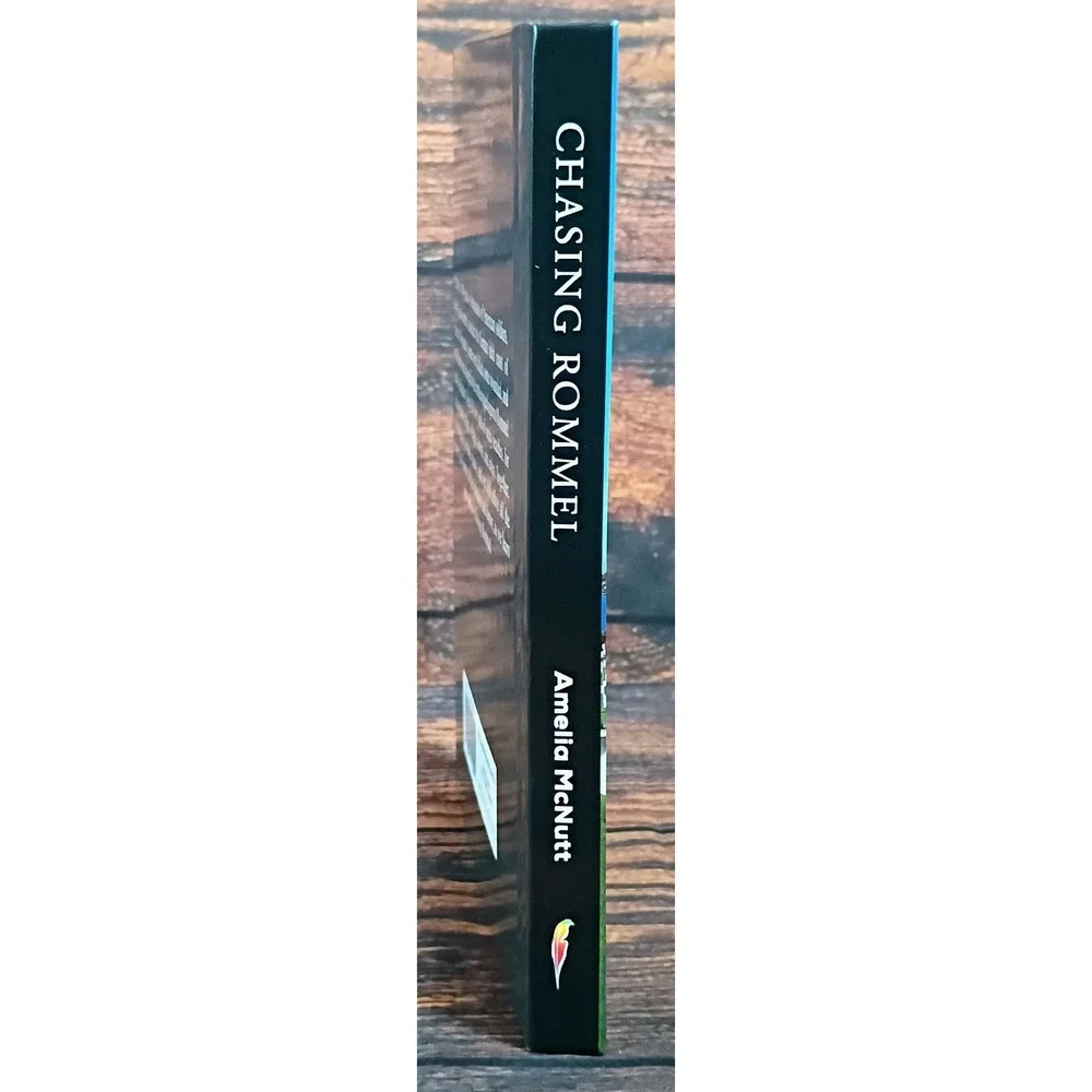 Chasing Rommel Amelia McNutt 2023 Hardcover WWII History Austin Macauley 1st‎ Ed